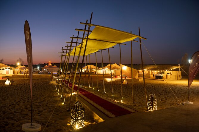 Dubai Desert Camp Dinner with BBQ, Dinner, Camel Ride & Shows - The BBQ Banquet: What the Dinner Experience Feels Like