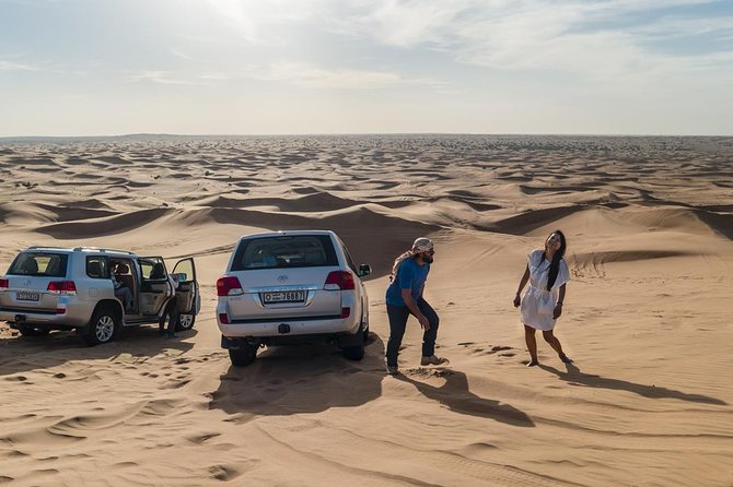 Dubai Desert Journey: Red Dunes Safari with BBQ in Bedouin Camp - How the Lahbab Pickup Sets the Tone in Dubai
