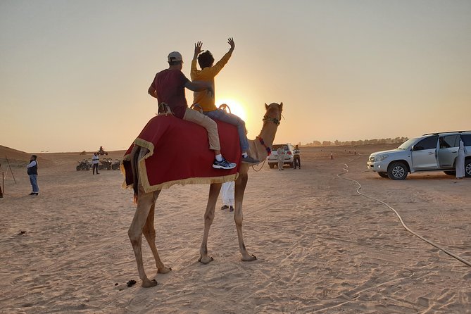 Dubai: Desert Safari 4x4 Dune with Camel Riding and Sandboarding - Comfort and safety notes that can save your evening