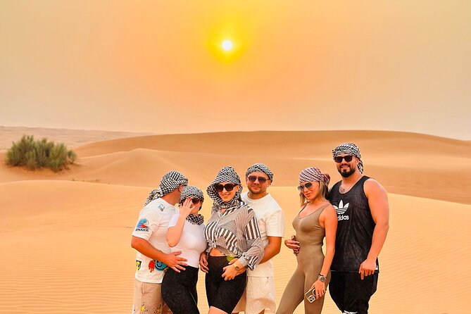 Dubai Desert Safari (ADVANCE) - Tanura and Ladies Khaliji Dance, Plus the Fire Show Moment