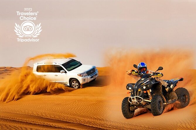 Dubai Desert Safari Adventure, 60mins ATV, Camel Ride, Shows, BBQ - Quick hits you can use to decide
