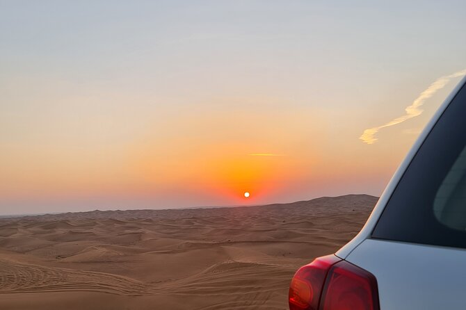 Dubai Desert Safari & Buffet Dinner and Camel ride with PRIVATE CAR - BBQ buffet dinner with unlimited drinks, plus vegetarian options