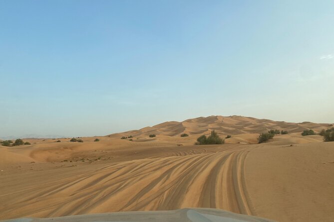 Dubai Desert Safari, Camel, Live BBQ & Shows (Private 4x4 Car) - Value for Money with a Private Group Up to 6