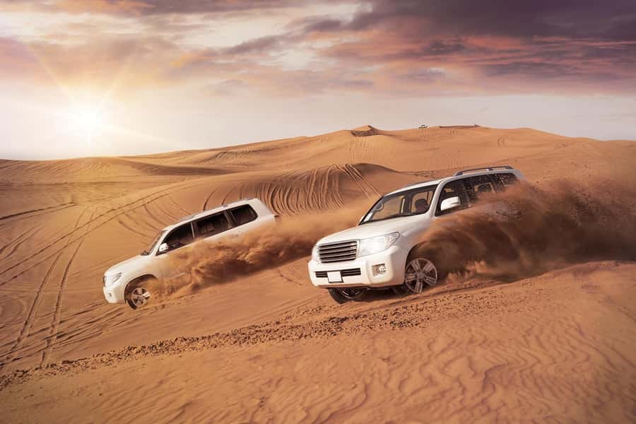 Dubai: Desert Safari, Camel Ride, and BBQ Dinner - 4WD dune bashing, sandboarding, and what the ride really feels like