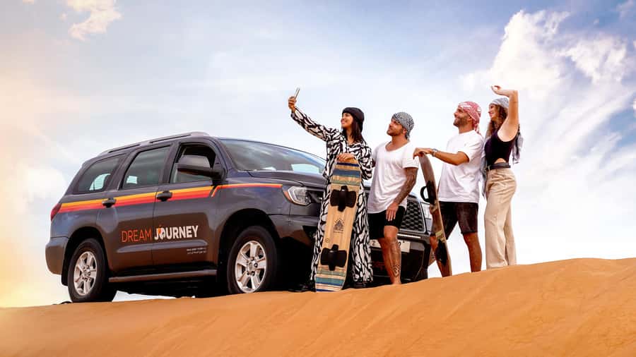 Dubai Desert Safari - Camel Ride, Sandboarding & 30 Min Quad - Getting Picked Up in Dubai: Shared vs Private 4x4