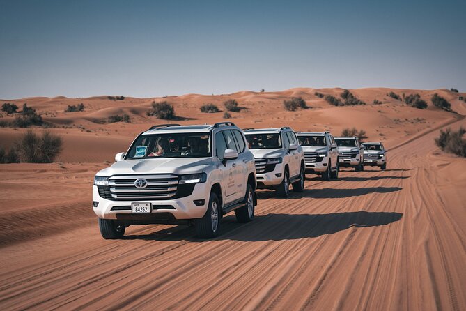 Dubai Desert Safari: Camel Ride, Sandboarding, BBQ & House Drinks - From Dubai Hotel to Desert Night Sky: The 4WD Start That Sets the Tone
