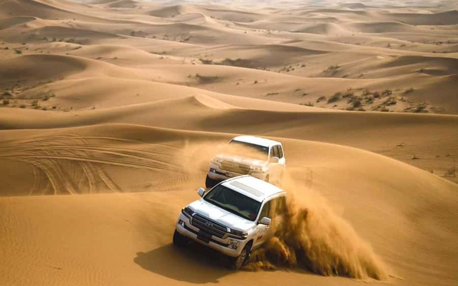 Dubai: Desert Safari, Camel Ride, Sandboarding, Quad Bike - Breaks, Photo Stops, and Camp Timing: Keeping the Energy Up
