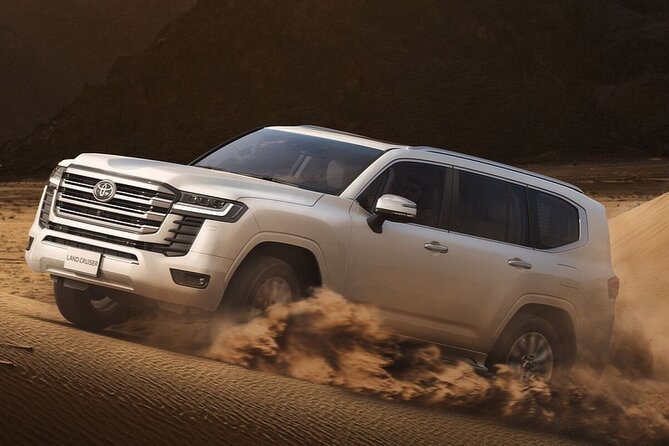 Dubai Desert Safari Dune Bashing, Camel Ride, Sand Boarding, BBQ Dinner. - Price, group size, and the reality of a big popular safari