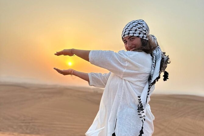 Dubai: Desert Safari, Quad bike and Sand boarding with BBQ Dinner - Sandboarding plus 25-minute self-drive quad biking: two very different thrills