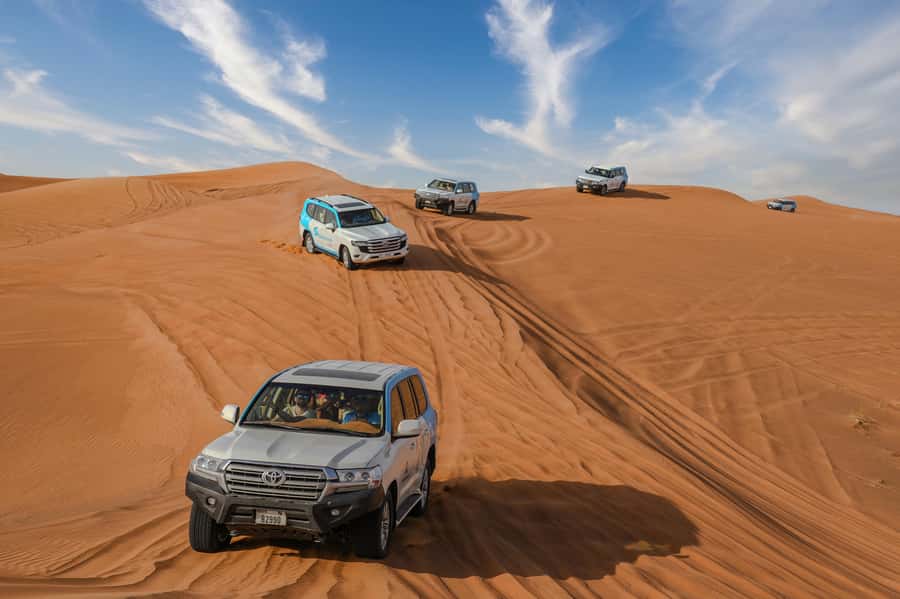 Dubai: Desert Safari, Quad Bike, Camel Ride & Al Khayma Camp - Quad Bike in Lahbab Desert: Maximum Fun, Real Responsibility