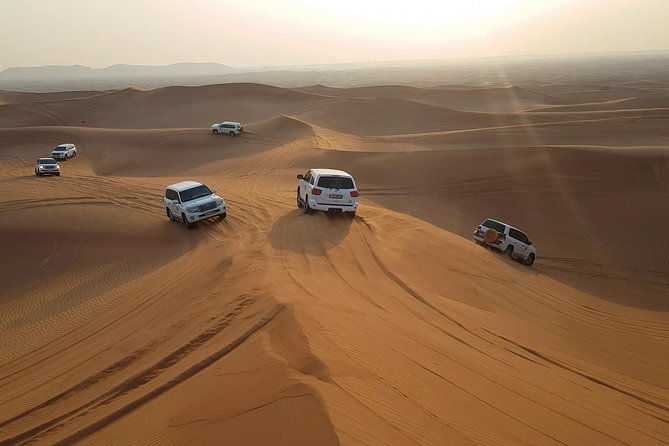 Dubai Desert Safari, Quad Bike, Camel Ride, and Buffet Dinner - RAH Desert Camp: coffee, dates, and shisha in a designated area