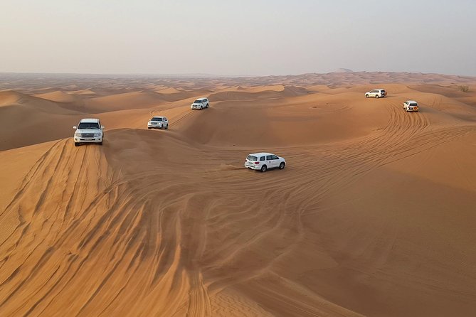 Dubai Desert Safari, Quad Bike, Camel Ride, and Buffet Dinner - Dinner under the stars: open buffet BBQ and the show sequence