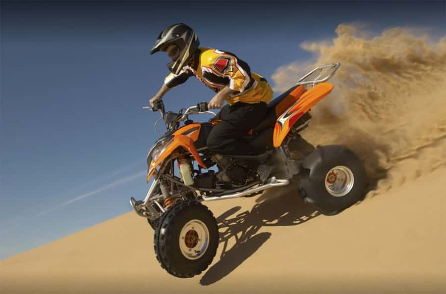 Dubai: Desert Safari, Quad Bike, Camel Ride and Sandboarding - Red Dunes, Big Motion: What Dune Bashing Feels Like