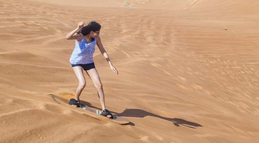Dubai: Desert Safari, Quad Bike, Camel Ride and Sandboarding - Getting Away From Dubai: Air-Conditioned 4x4, Then the Desert Switch