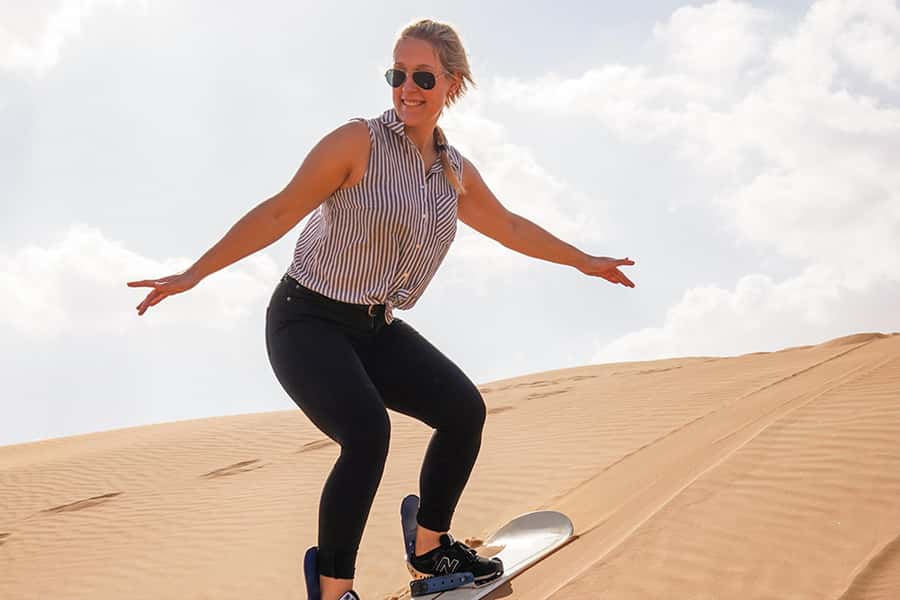 Dubai: Desert Safari, Quad Bike, Sandboarding, Camels & BBQ - BBQ Dinner and Evening Shows: What the Camp Delivers