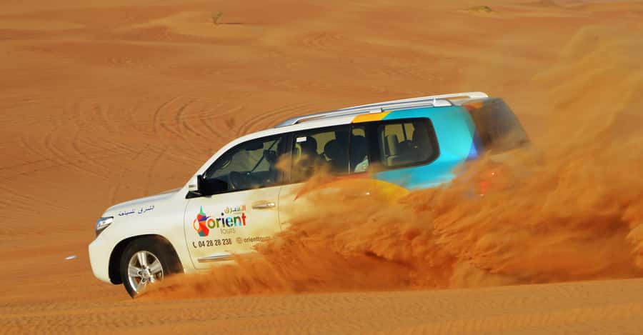 Dubai Desert Safari, Quad Biking, Camel Ride, & Sandboarding - Pickup and Lahbab: the logistics that affect your mood
