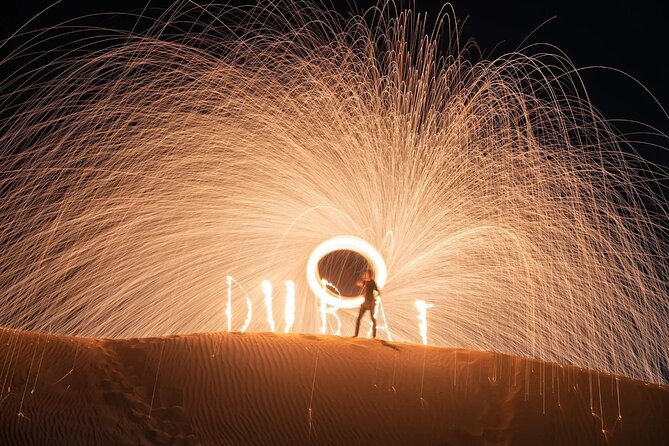 Dubai Desert safari Tour with Live BBQ & Belly Dance Shows - Sand boarding, quad options, and what fits different energy levels