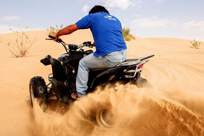 Dubai Desert Safari Tour with Quad Bike for 60mins & BBQ Dinner. - From Dubai Pickup to Lahbab Desert: Where the Night Gets Real