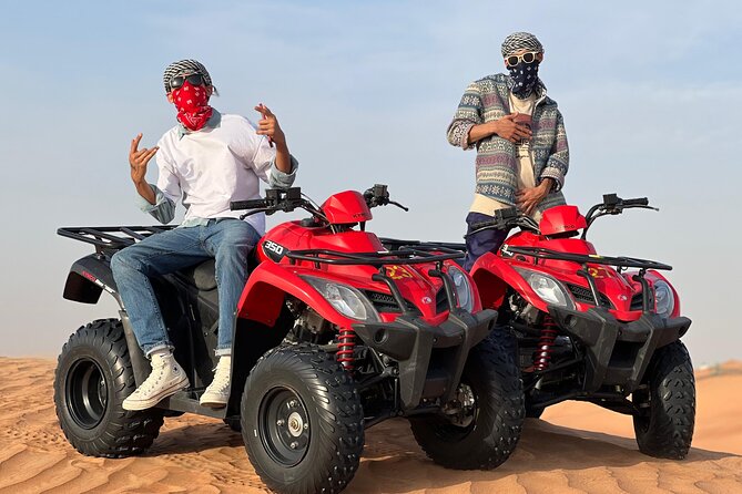 Dubai Desert Safari with Adventure Quad Bike and Buggy Ride - Key things to know before you go