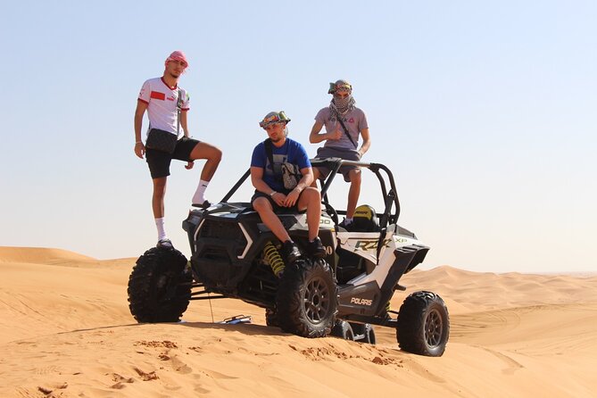 Dubai Desert Safari with Adventure Quad Bike and Buggy Ride - Pickup, then safety first, then sand
