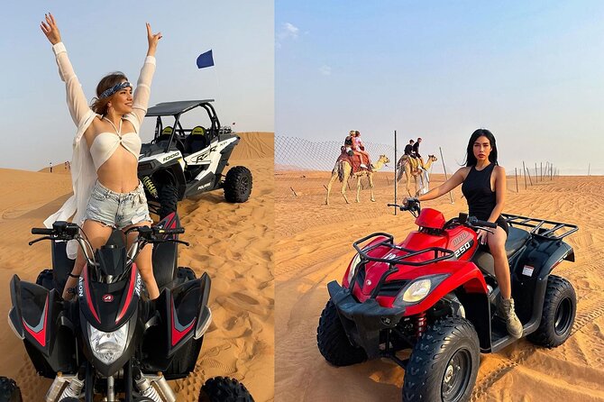 Dubai Desert Safari with Adventure Quad Bike and Buggy Ride - Quad bike: the thrill ride for first-timers
