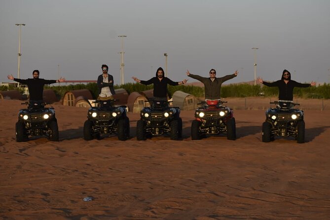 Dubai Desert Safari with ATV(optional)& Sandboarding Experience with BBQ Dinner - BBQ dinner and the entertainment rhythm