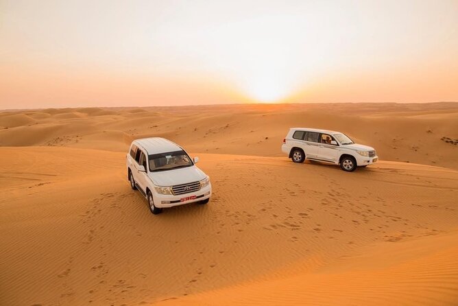 Dubai Desert Safari with BBQ Dinner & Camel Riding - BBQ Dinner Value: Food Plus a Desert Setting