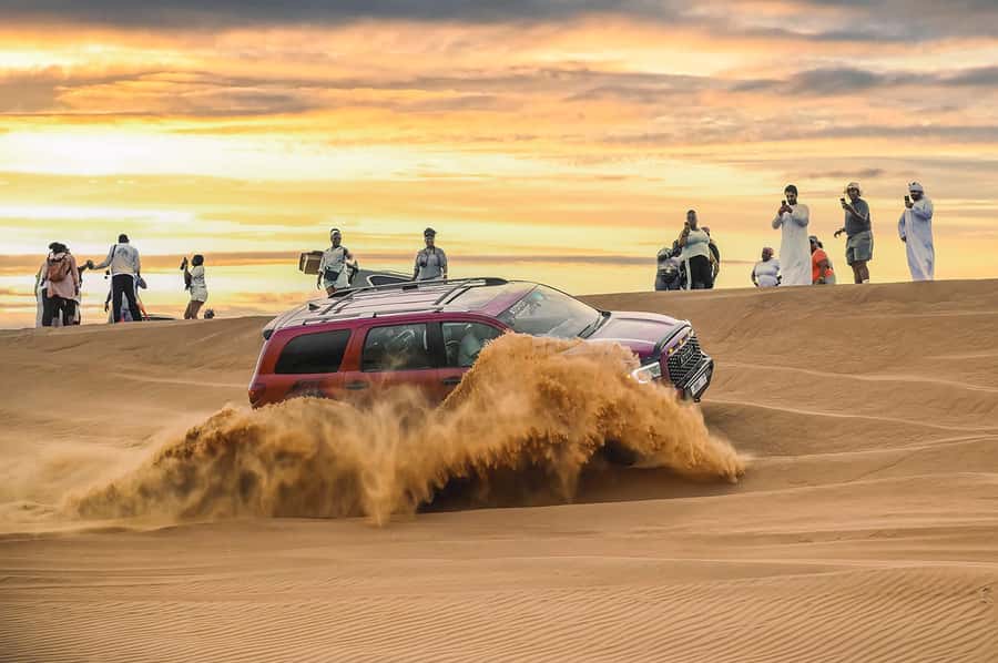 Dubai: Desert Safari with BBQ Dinner & Quad Biking Options - Quad biking in Lahbab: thrilling, but read the rules first