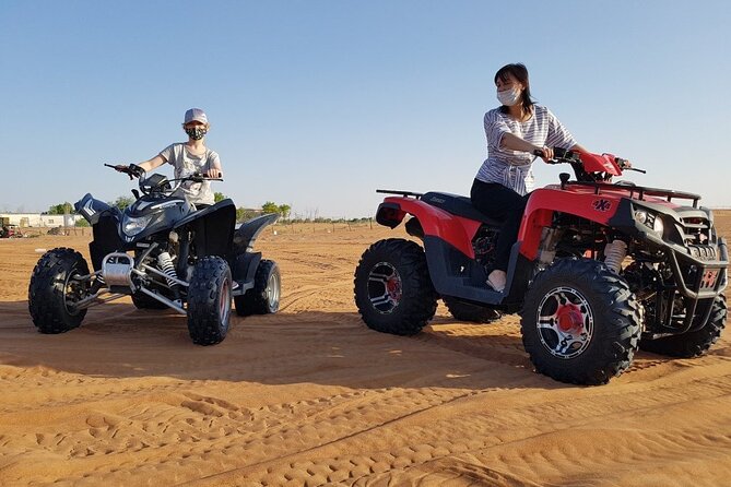 Dubai Desert Safari With BBQ, Quad Bike And Camel Ride - Dune bashing in Lahbab: the heart-pounding highlight