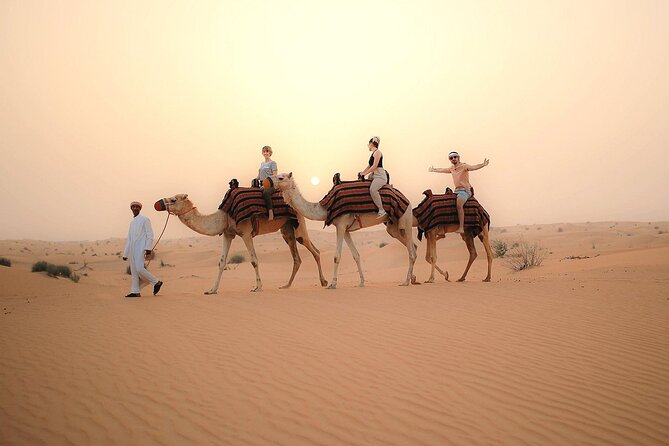 Dubai Desert Safari With Buffet Dinner Tour - Quad Bike and Camel Riding at the Meeting Point