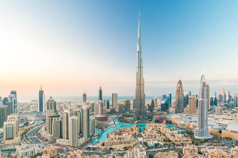 Dubai Desert Safari with Burj Khalifa (Ticket Only) - Camel Farm Stop and Dune Driving, Plus the Sunset Moment