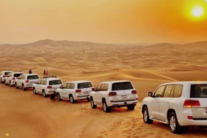 Dubai Desert Safari with Camel Ride, Sand surf, & BBQ Dinner - Key things to know before you go