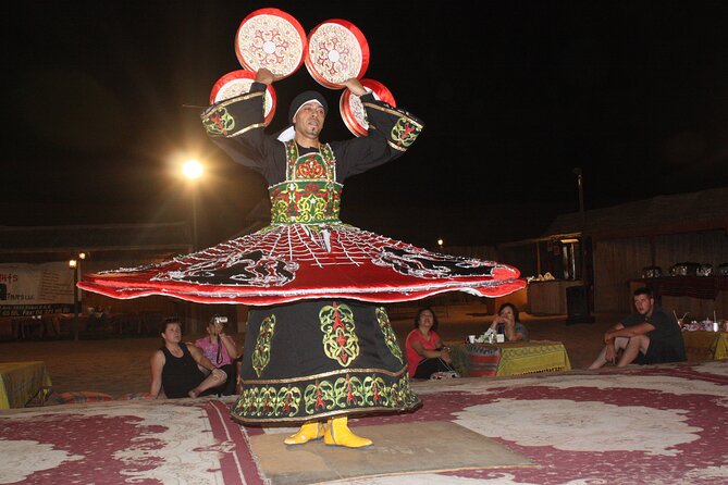 Dubai Desert Safari With Camp Activities and ATV Self Drive Quad Bike - Bedouin camp dinner: BBQ, unlimited non-alcoholic drinks, and the show