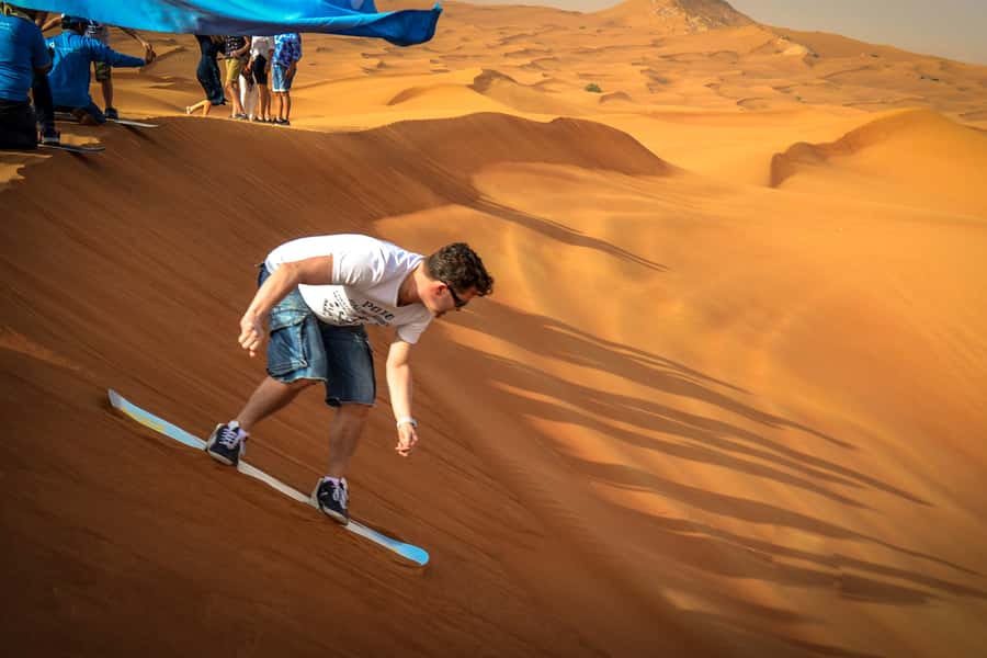 Dubai: Desert Safari with Camp, Dinner, & Optional Overnight - Dinner at Al Khayma Heritage Restaurant, buffet with real variety