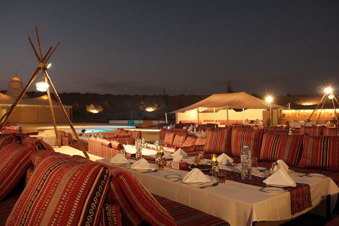 Dubai Desert Safari with Desert Camp Dinner, Camel Ride & Shows - Alcohol upgrade: when it makes sense and when it doesn’t