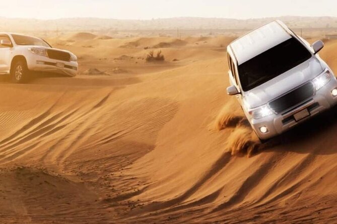 Dubai Desert Safari with Dinner - Camel ride, Arabic costumes, henna, and shisha at the camp