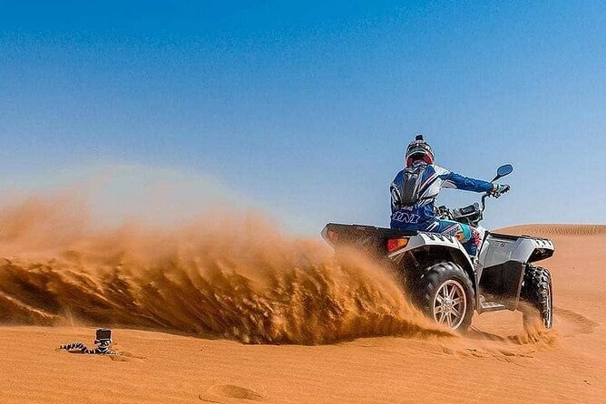 Dubai Desert Safari with dune bashing and Dinner - Leaving Dubai at 1:30 pm, with air-conditioned comfort and clear guidance