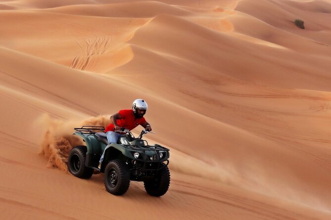 Dubai Desert Safari with Quad Biking - From Dubai or Sharjah pickup to the red dunes