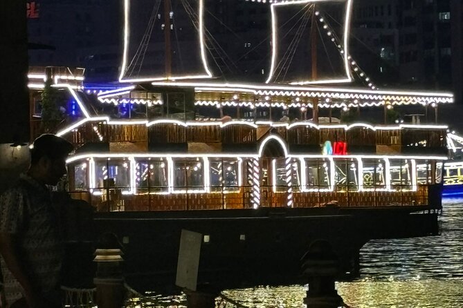Dubai Dhow Cruise Dinner Al Seef Creek Multicusine - Pickup, transport, and how not to get surprised