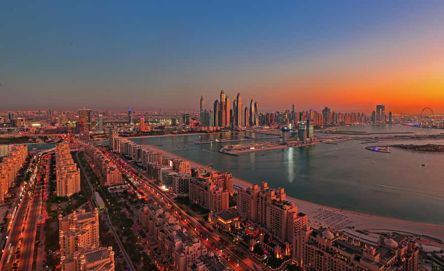 Dubai: Dinner at The View the Palm Observatory - Getting up there before dinner: where the time really goes