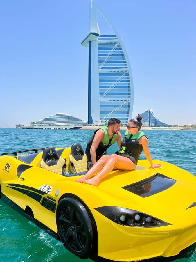 Dubai: Dubai Marina Jetcar Ride - Safety Briefing and Gear: The Stuff You Feel Right Away