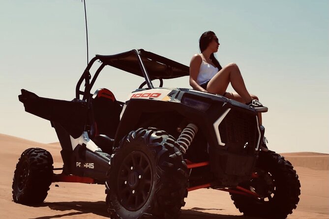 Dubai: Dune Buggy Adventure Safari in Red Dunes - Getting On the Polaris: Automatic, 4WD, and Guided Control