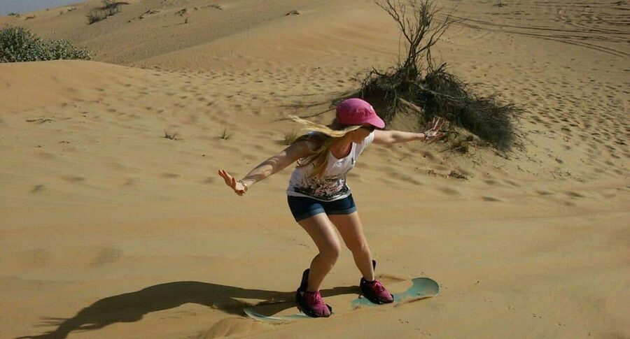 Dubai: Dune Quad Drive, Camels And Sand Boarding - Quad, Camel, Sandboard, Repeat: The Core Idea