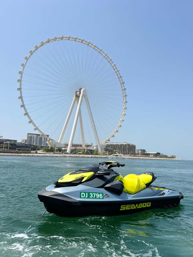 Dubai East: Guided JetsKi Ride with Sound System! - Jetski Duration: 30 Minutes to 1.5 Hours (What That Means for Value)