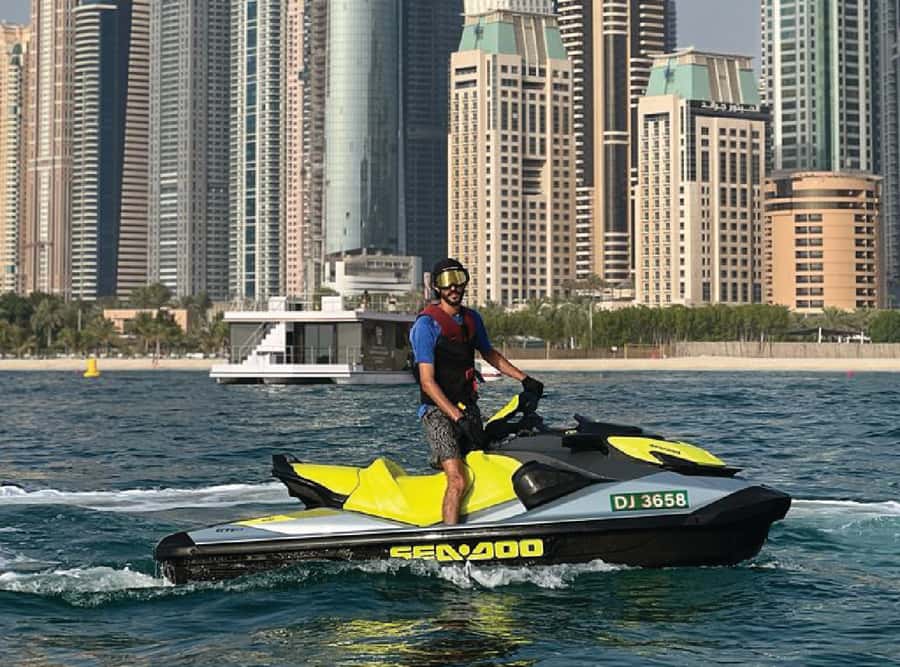 Dubai East: Guided JetsKi Ride with Sound System! - Price and Group Setup: $114 for a Group Up to 2