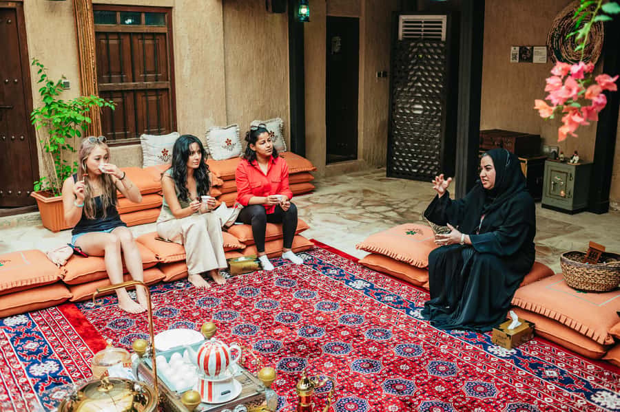 Dubai: Emirati Cultural Breakfast Experience - Inside the Sheikh Mohammed Center in Al Fahidi’s courtyard and wind-tower house