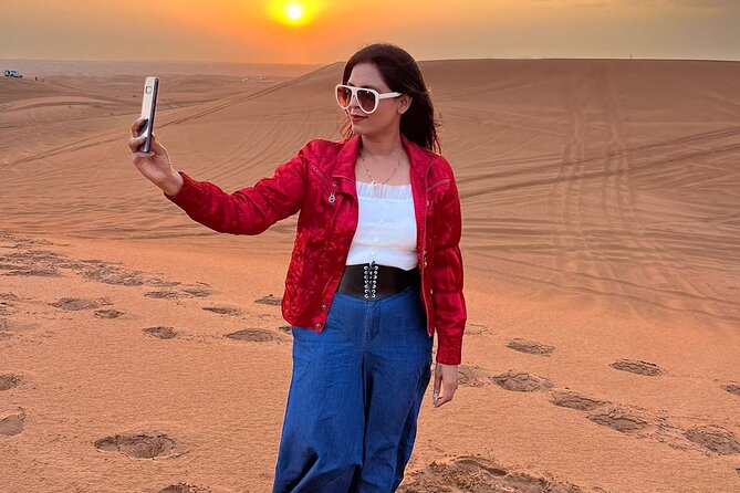 Dubai Evening Desert Safari - Al Awir Desert Camp: Camel Ride, Henna, and a Sweet Welcome