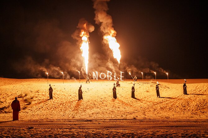 Dubai Evening Desert Safari BBQ Dinner & Transfer to Noble Camp - Key things to know before you go