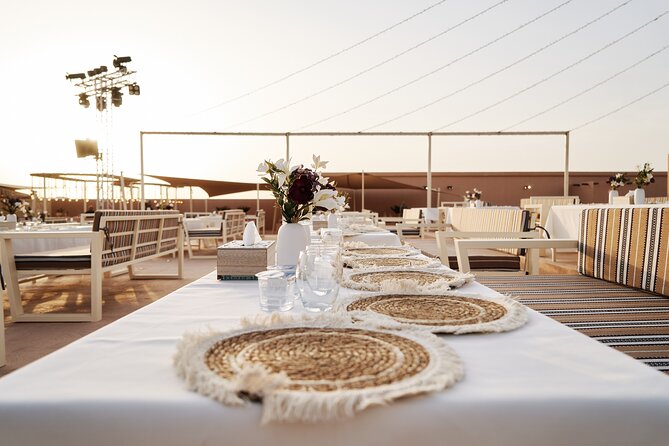 Dubai Evening Desert Safari BBQ Dinner & Transfer to Noble Camp - The Entertainment Schedule: Nine Shows Plus a Fire Finale