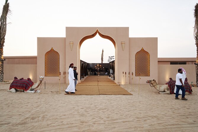 Dubai Evening Desert Safari BBQ Dinner & Transfer to Noble Camp - Al Awir Noble Camp: The Welcome, the Souq, and Why the Camp Matters